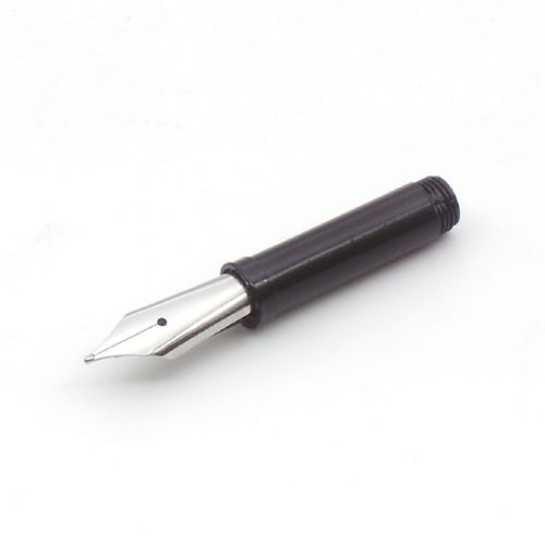 NON-ENGRAVED POLISHED STEEL - Bock standard size 5 fountain pen nibs (type 180)